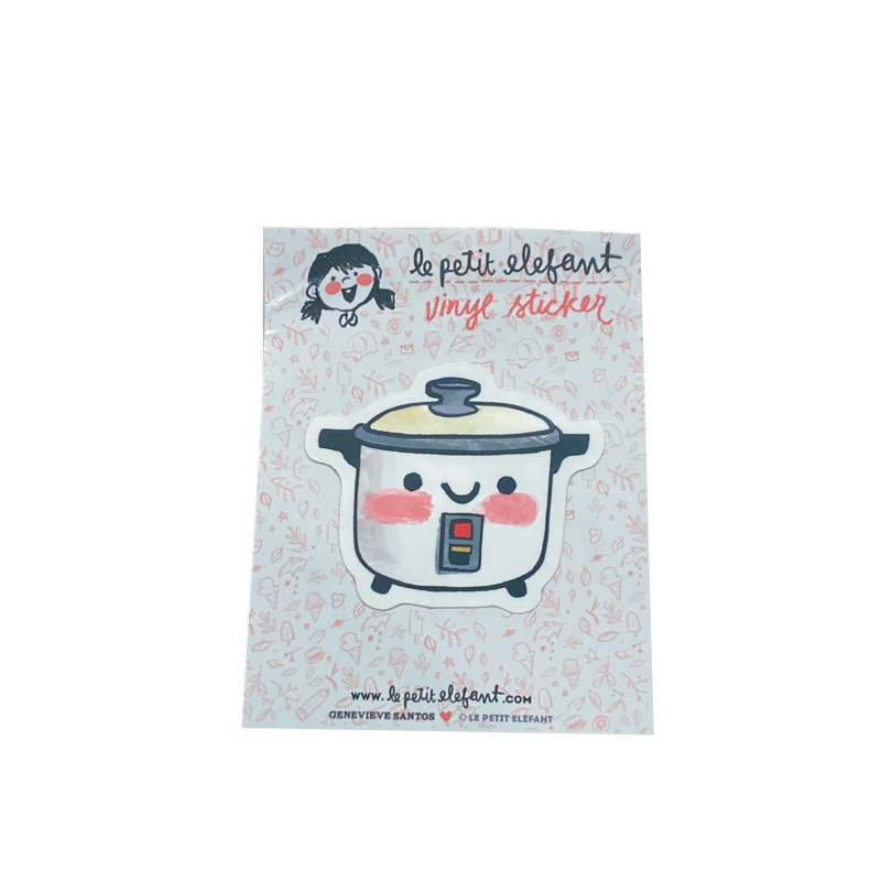 Rice Cooker Sticker