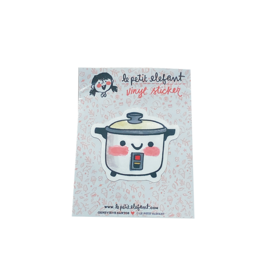 Rice Cooker Sticker