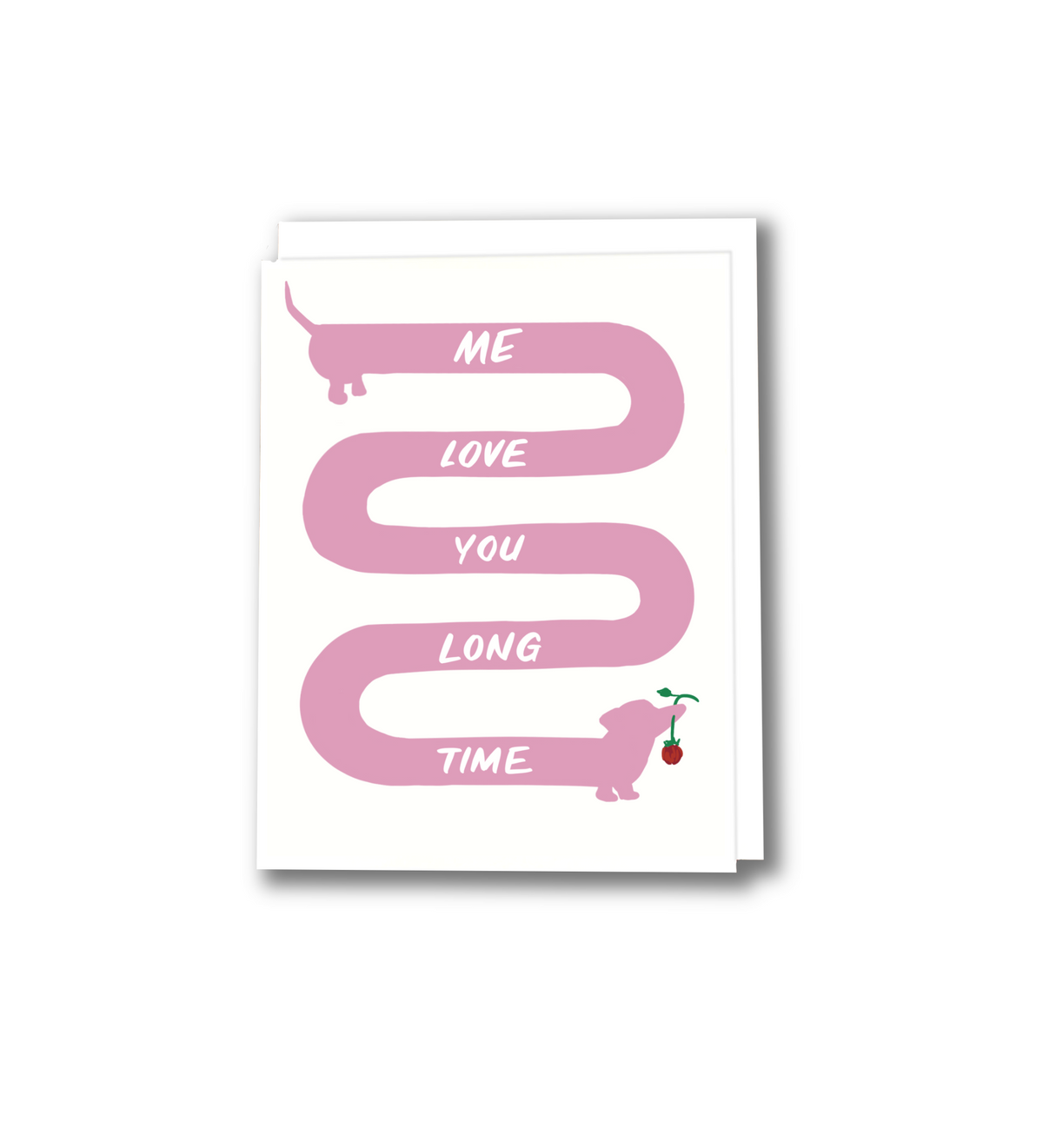 Love You Long Time - Greeting Card - bobo
