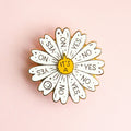 Spinning Daisy - Enamel Pin - Occasionalish
