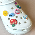 Shoe Charms - Mushroom, Cloud, Sun Flower