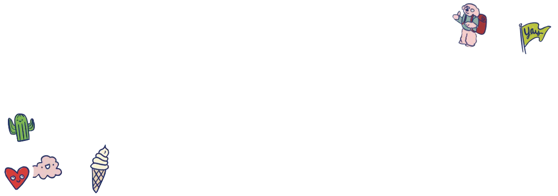 small playful illustrations